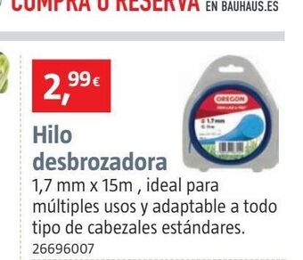 Bauhaus Hilo de desbrozadora oferta