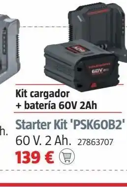 Bauhaus Cargador de batería oferta