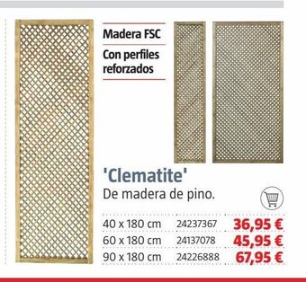 Bauhaus Valla de madera oferta