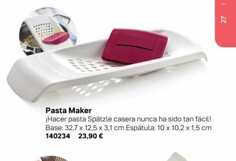 Tupperware Pasta la casera oferta