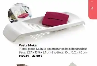 Tupperware Pasta la casera oferta