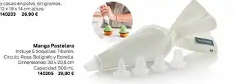 Tupperware Manga pastelera oferta