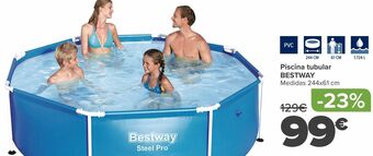 Carrefour Piscina tubular bestway oferta