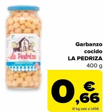 Carrefour Garbanzo cocido la pedriza oferta