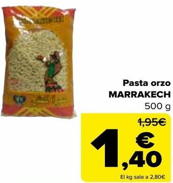 Carrefour Pasta orzo marrakech oferta