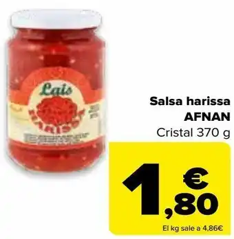 Carrefour Salsa harissa afnan oferta