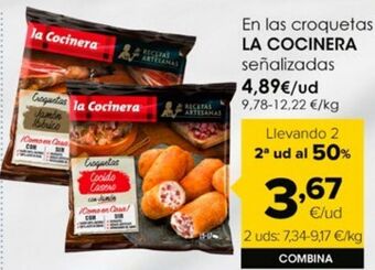 Autoservicios Familia Croquetas la cocinera oferta