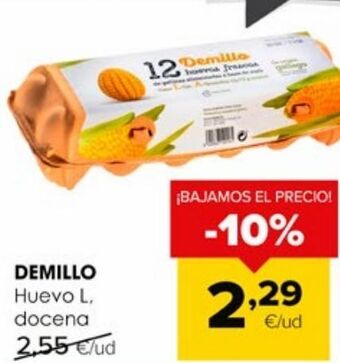 Autoservicios Familia Huevos oferta
