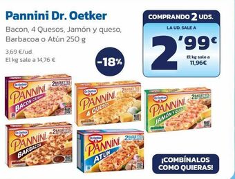 AhorraMas Pannini dr. oetker oferta