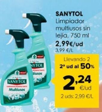 Limpiadores sanytol