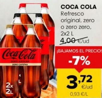 Autoservicios Familia Coca-cola oferta