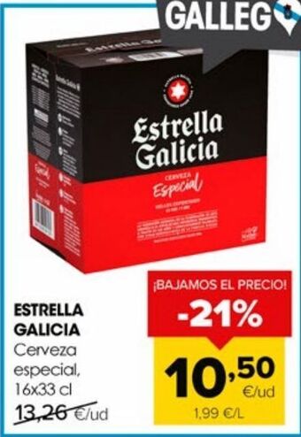 Autoservicios Familia Cerveza estrella galicia oferta