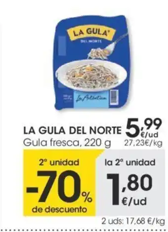 Eroski La Gula Del Norte Gula fresca, 220g oferta