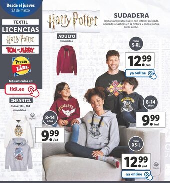 Lidl Sudadera oferta