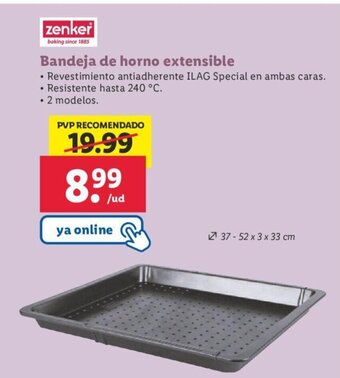 Lidl Bandeja De Horno Extensible oferta