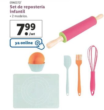 Lidl Ernesto Set De Repostería Infantil oferta