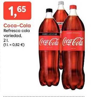 Suma Supermercados Coca-cola refresco cola variedad oferta