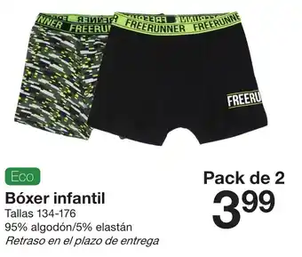 Zeeman Bóxer Eco infantil oferta