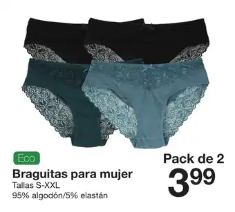 Zeeman Eco Braguita para mujer S-XXL oferta