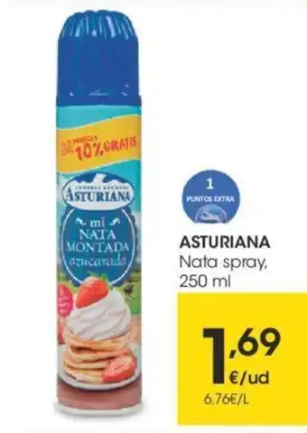 Eroski Asturiana Nata spray, 250ml oferta