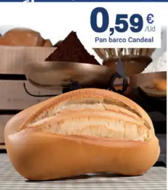 Supermercados Plaza Pan barco Candeal oferta