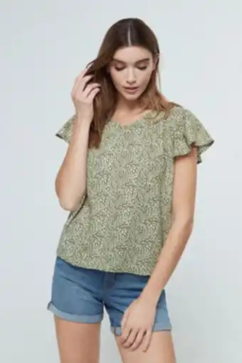 Fifty Factory Blusa rústica oferta