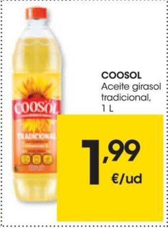 Eroski Coosol Aceite Girasol Tradicional 1 L oferta