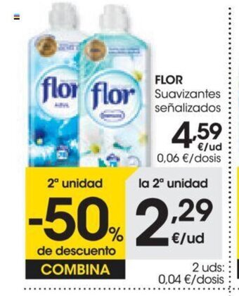 Eroski Flor Suavizantes oferta