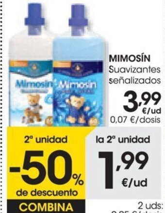 Eroski Mimosín Suavizantes oferta
