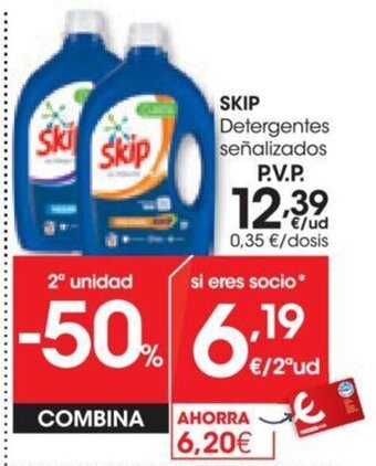 Eroski Skip Detergentes oferta