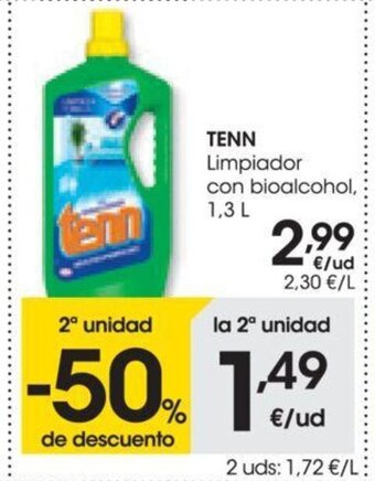 Eroski Tenn Limpiador con Bioalcohol oferta