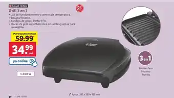 Lidl Grill 3 en 1 oferta