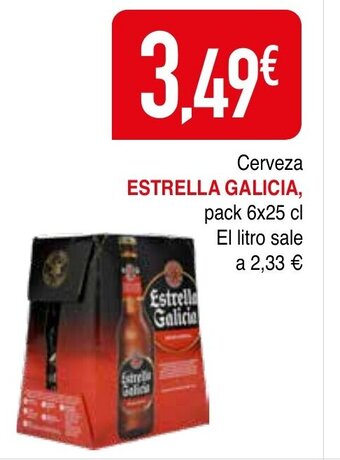 Minymas Cerveza Estrella Galicia oferta