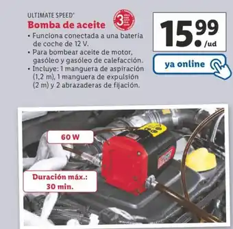 Lidl Bomba de Aceite oferta