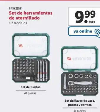 Lidl Set de Herramientas de Atornillado oferta