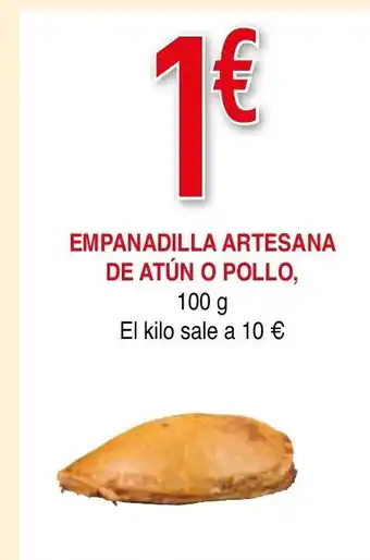 Minymas Empanadilla Artesana de Atún o Pollo oferta
