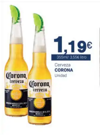 Supermercados Plaza Corona Cerveza 355ml oferta