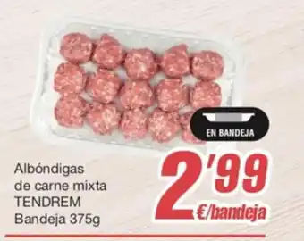SPAR Albóndigas de Carne Mixta Tendrem Bandeja oferta