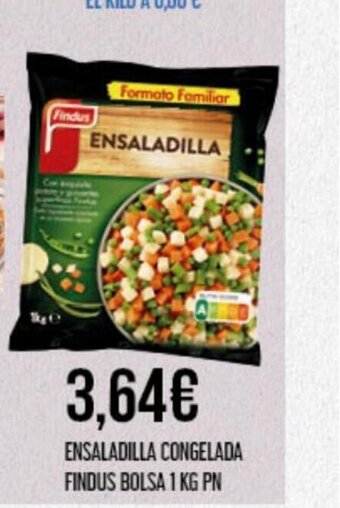 Claudio Ensaladilla Congelada Findus Bolsa 1kg PN oferta