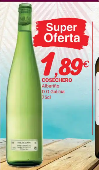 Cosechero Albariño D.O Galicia 75cl
