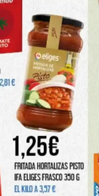 Claudio Fritada Hortalizas Pisto Ifa Eliges Frasco 350g oferta