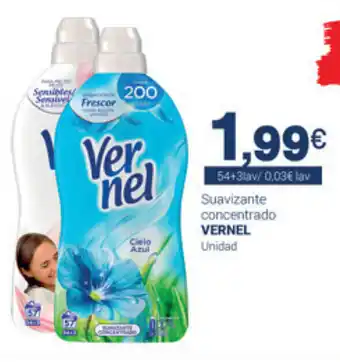 Supermercados Plaza Vernel Suavizante concentrado oferta