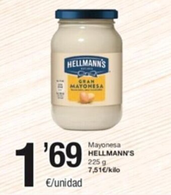 SPAR Mayonesa Hellmann's oferta