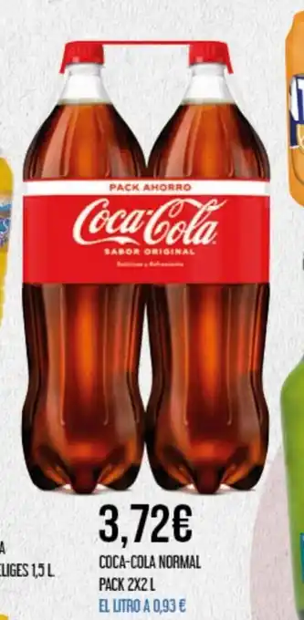 Claudio Coca-Cola Normal Pack 2x2L oferta