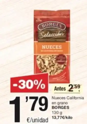 SPAR Nueces California en Grano Borges oferta