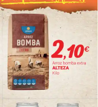Supermercados Plaza Alteza Arroz bomba extra kilo oferta