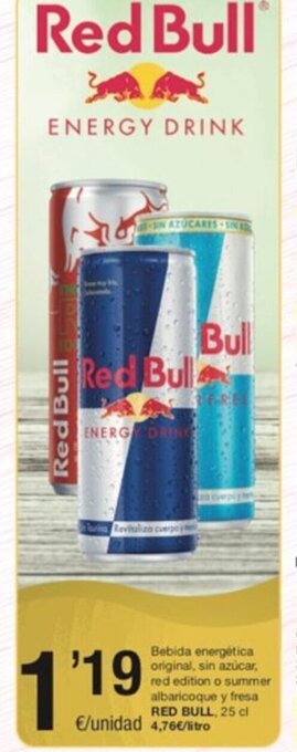 SPAR Red Bull oferta