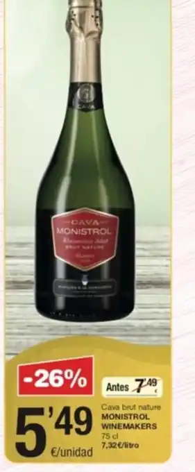 SPAR Cava Brut Nature Monistrol Winemakers oferta