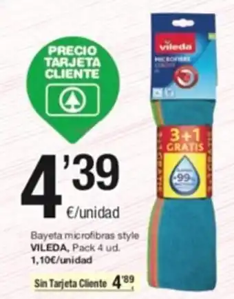 SPAR Bayeta Microfibras Style Vileda oferta