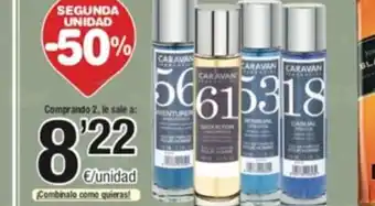 SPAR Eau de Parfum Diferentes Tipos Para Hombre Caravan oferta